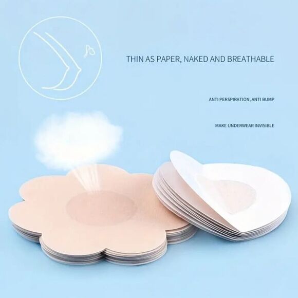 10 pcs Invisible Nipple Covers Round Shape - Picture 6 of 9